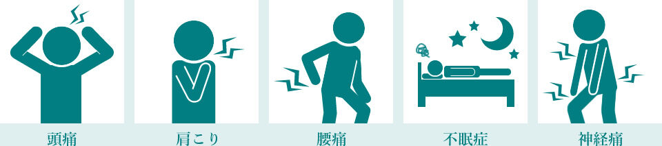 こんな症状にお悩みの方は、ぜひご相談ください
